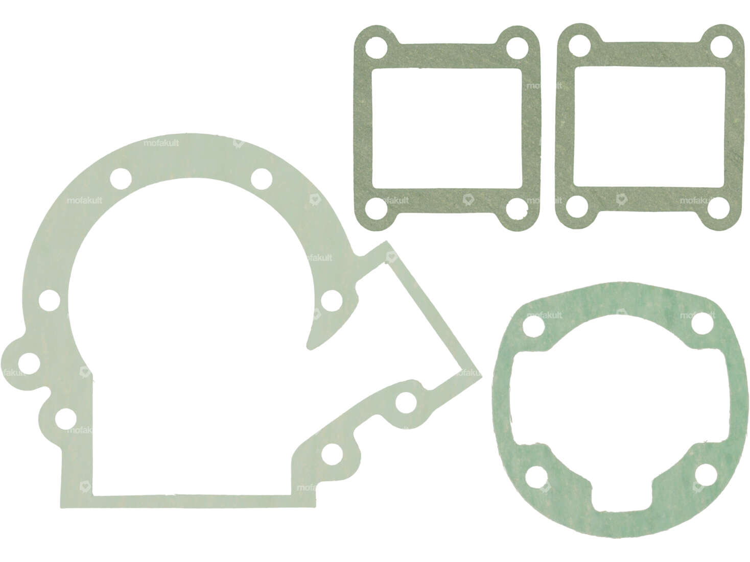 Polini gasket set 4-flap diaphragm housing | Peugeot 103, 104, 105, GL Carousel Image 1
