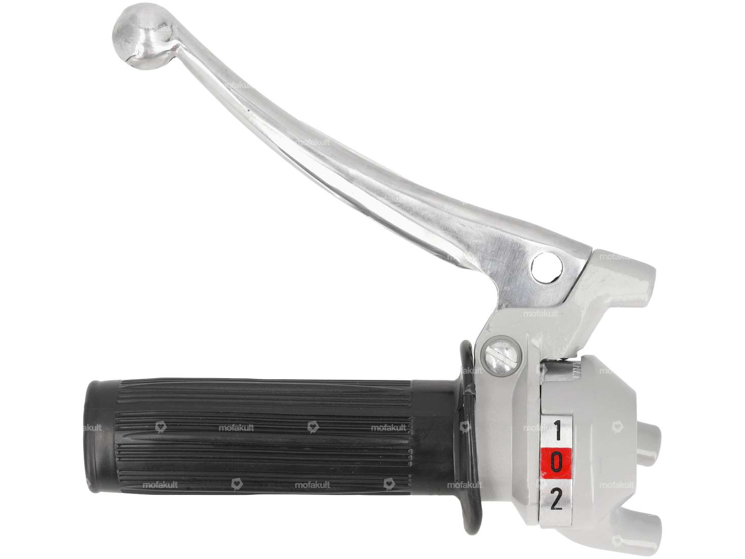 Shift lever 2-speed (Magura replica) gray / black Carousel Image 1