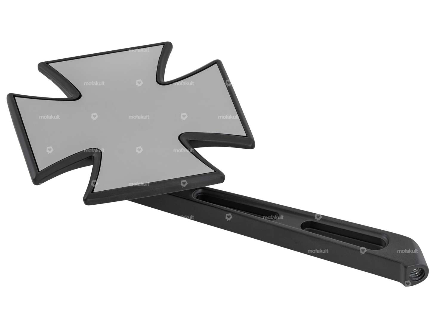 Mirror "Iron Cross" black matt Carousel Image 2