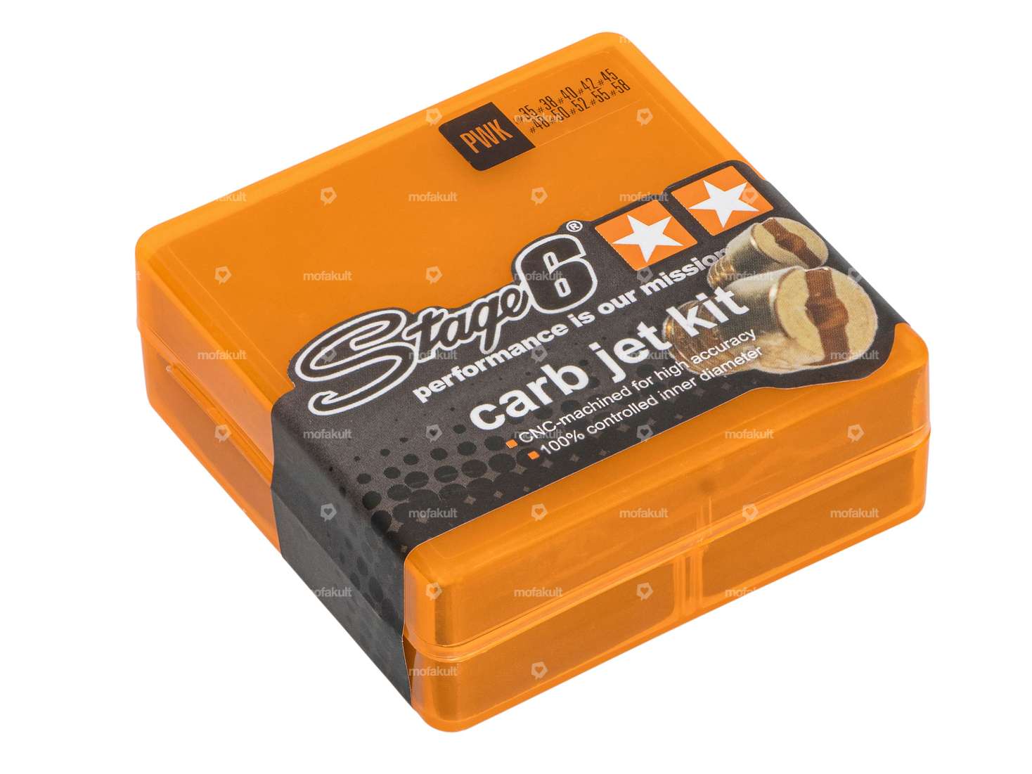 Stage6 nozzle set main nozzles (size 125 - 148) PWK / Keihin Carousel Image 3