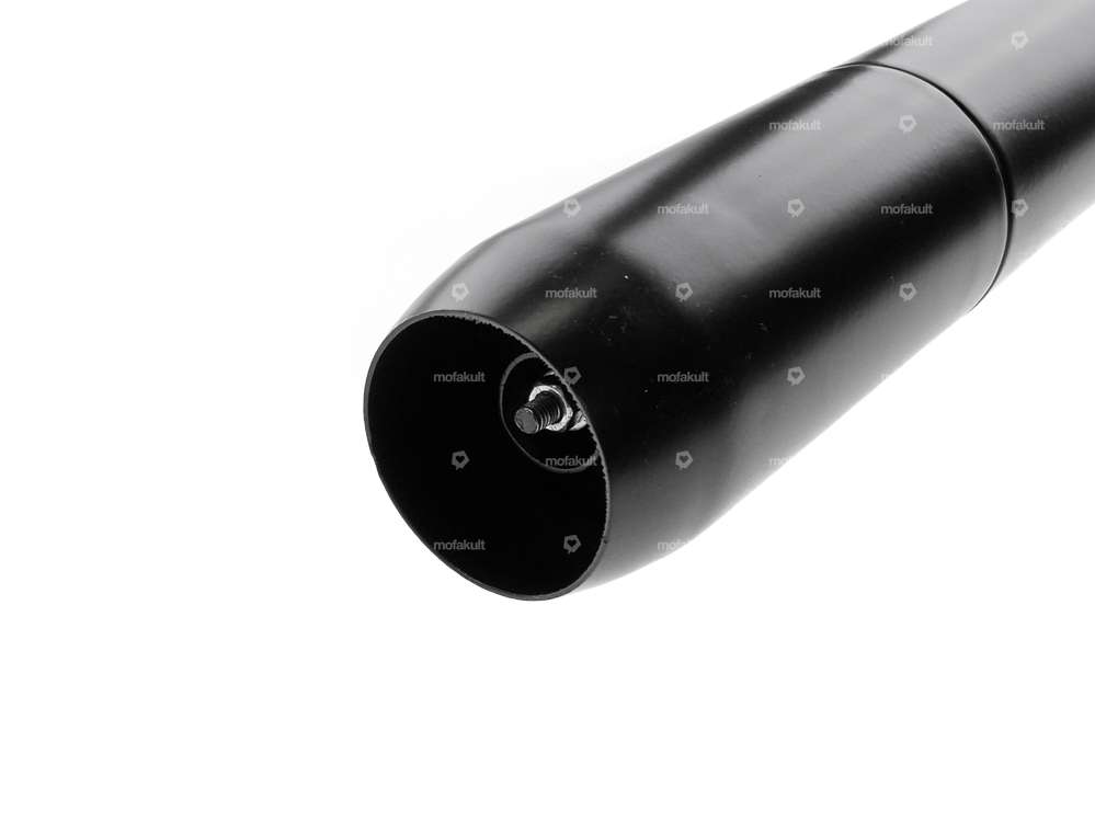 Rear muffler cigar Ø 32 / 70 mm black Carousel Image 3