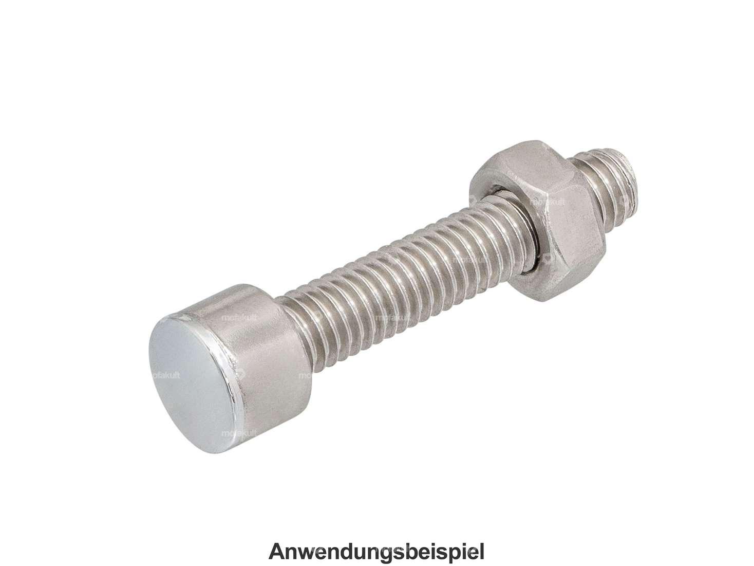 Cover hexagon socket M5 chrome Carousel Image 4