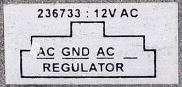 Voltage regulator 12V without E-Start (Tomos) Carousel Image 4