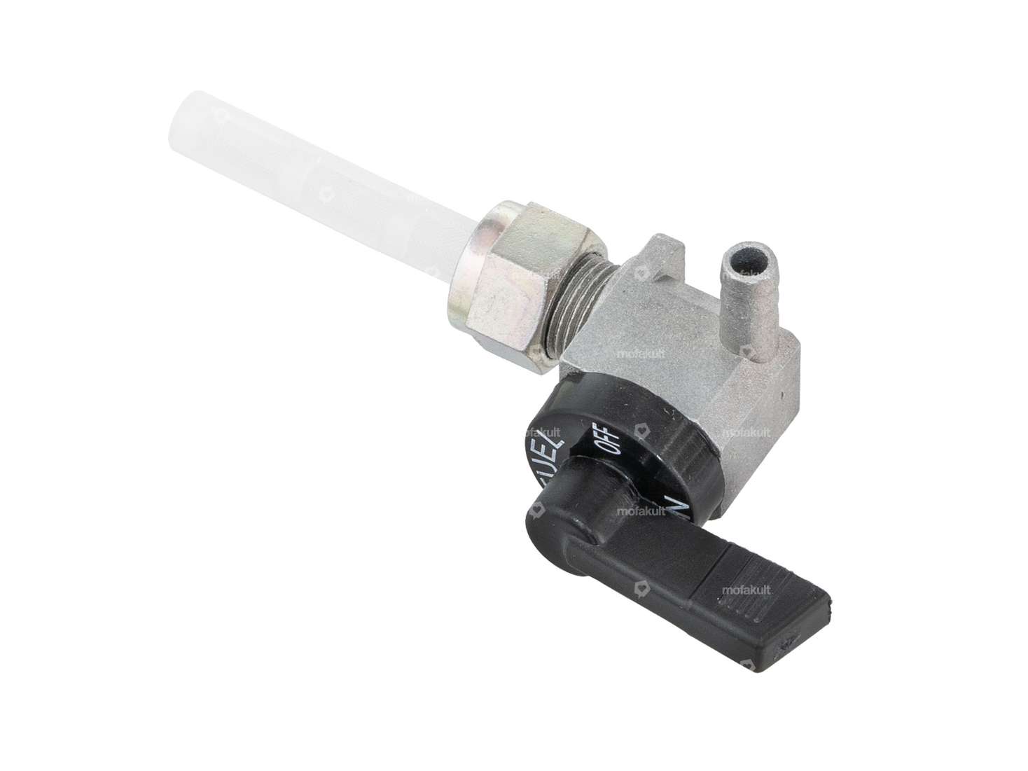 OMG fuel tap vertical M12x1 labeled (with union nut) outgoing on the right Carousel Image 2