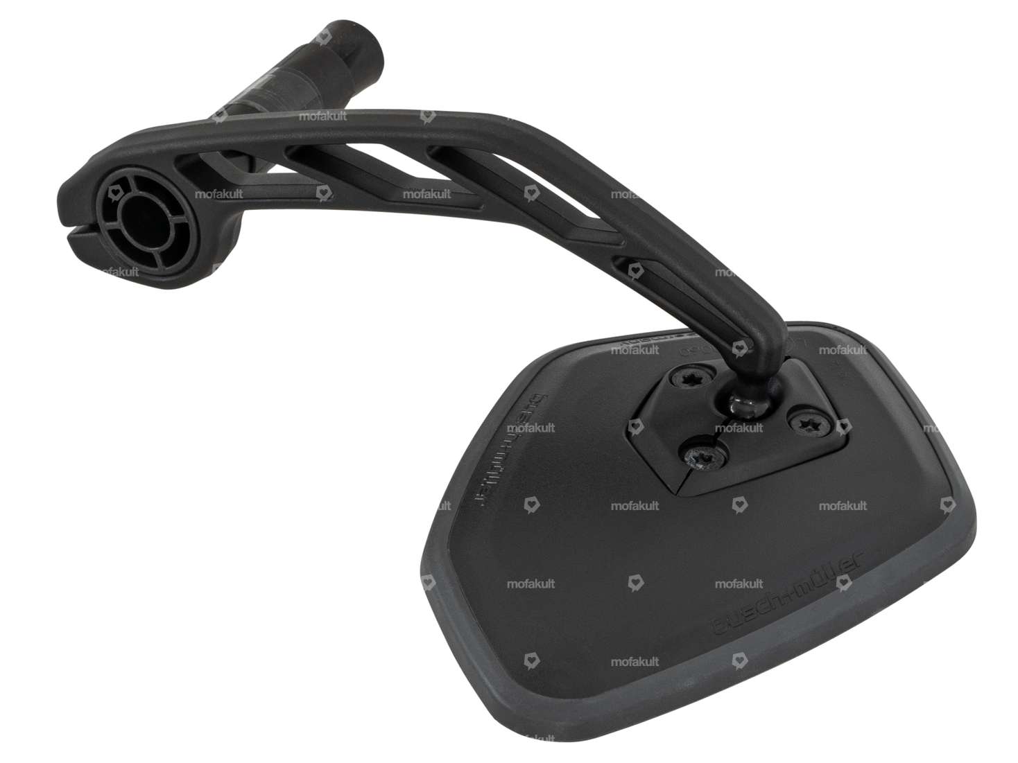 Bumm mirror "cantilever" angular plug-in version black Carousel Image 3