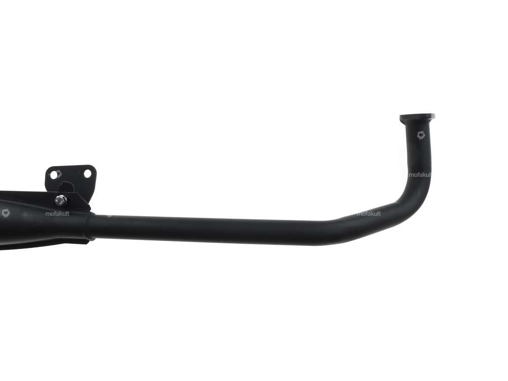 Exhaust 25 mm straight outlet black | Tomos Carousel Image 2