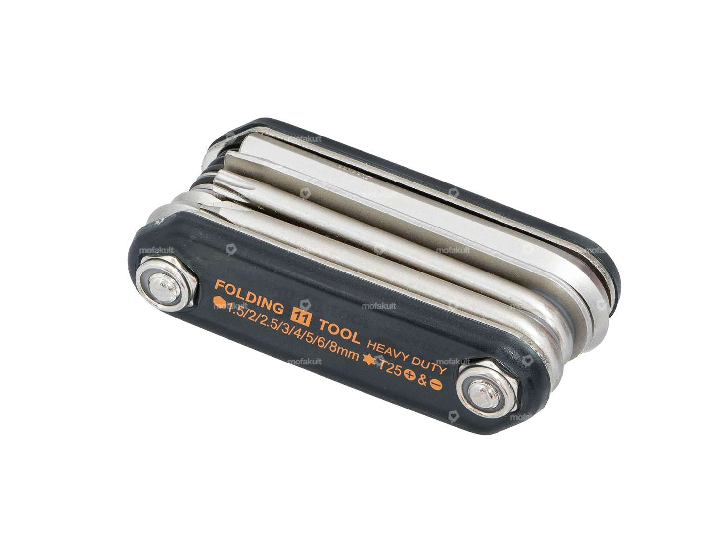 IceToolz wrench set foldable 11 pcs. Carousel Image 2