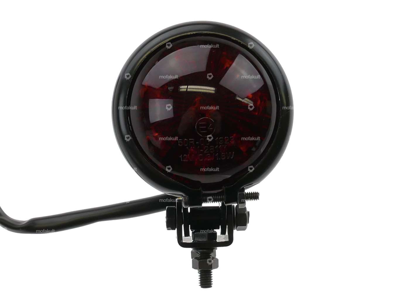 66HEROES rear light "Minnesota" red lens black Carousel Image 3