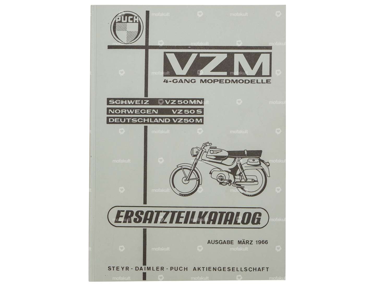 Spare parts catalog | Puch VZM 4-speed (CH, DE, NOR) Carousel Image 1