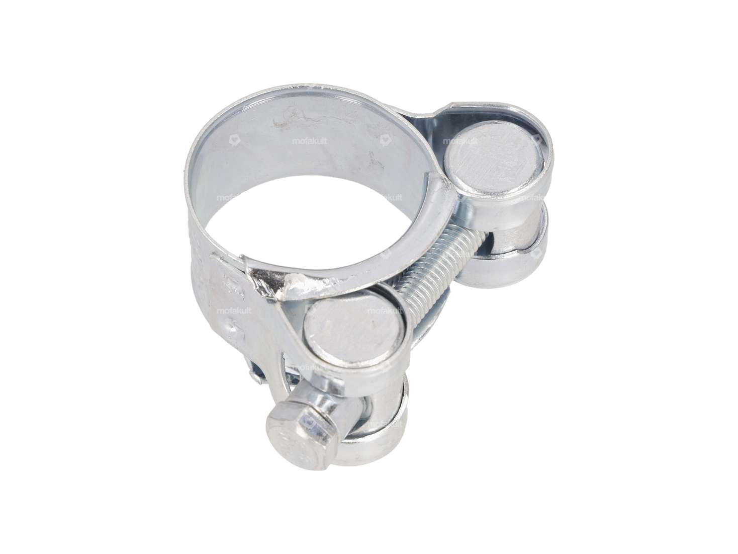 Solid screw clamp 23 - 25 mm W1 - galvanized Carousel Image 1