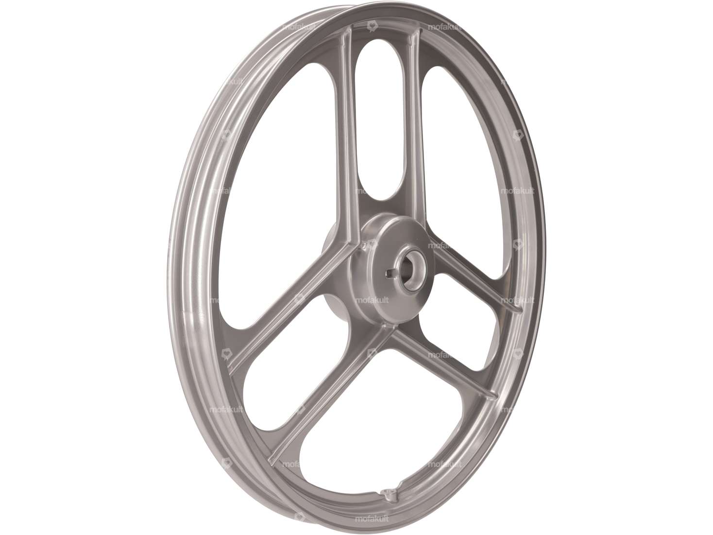Grimeca alloy rim 17" silver (3/6 spoke) front | Pony GTX Carousel Image 2