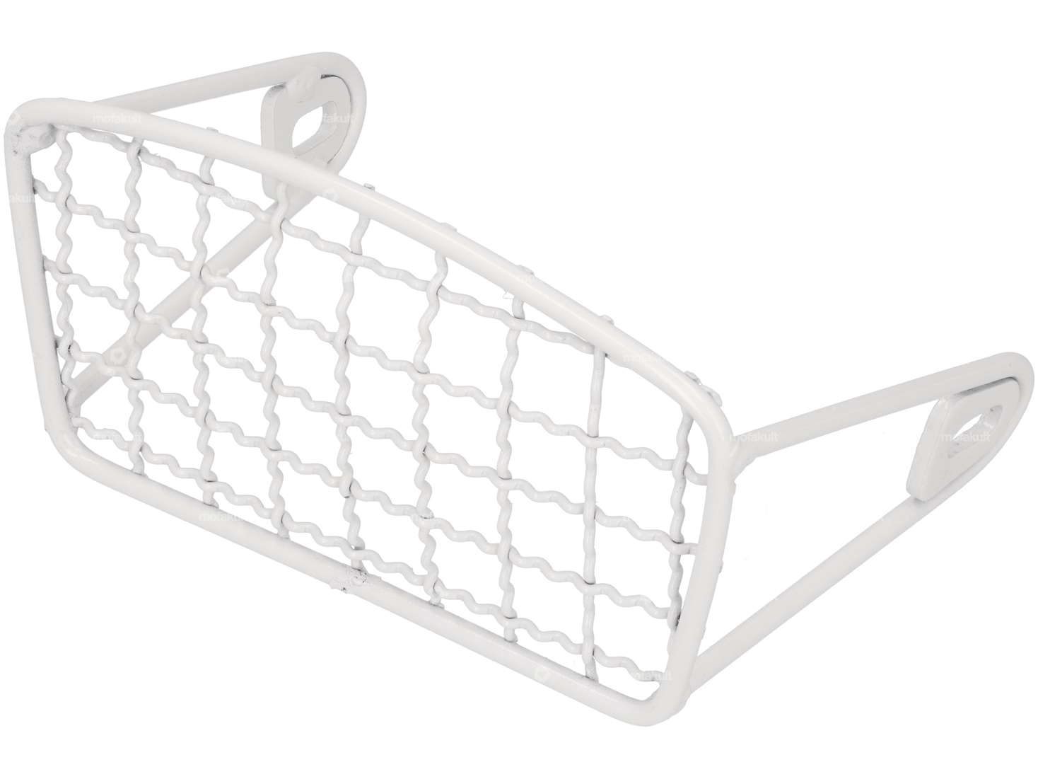 Lamp grille white angular Carousel Image 1