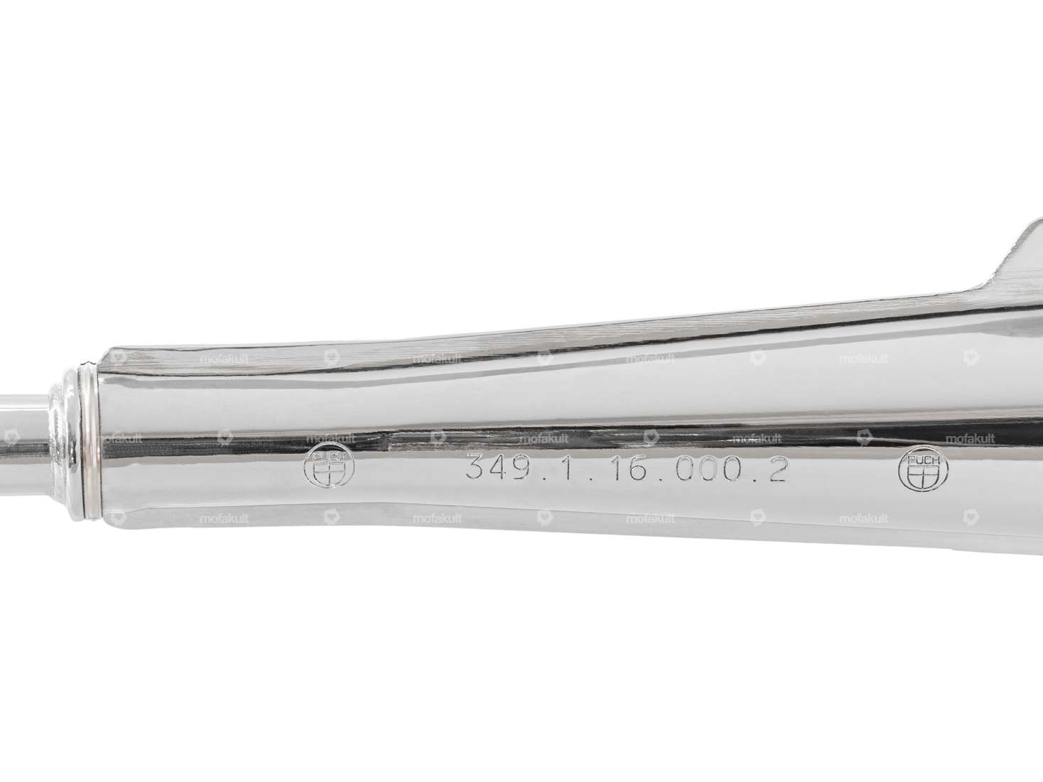 swiing® revival exhaust 22 mm original 2-piece | Puch Maxi N Carousel Image 2