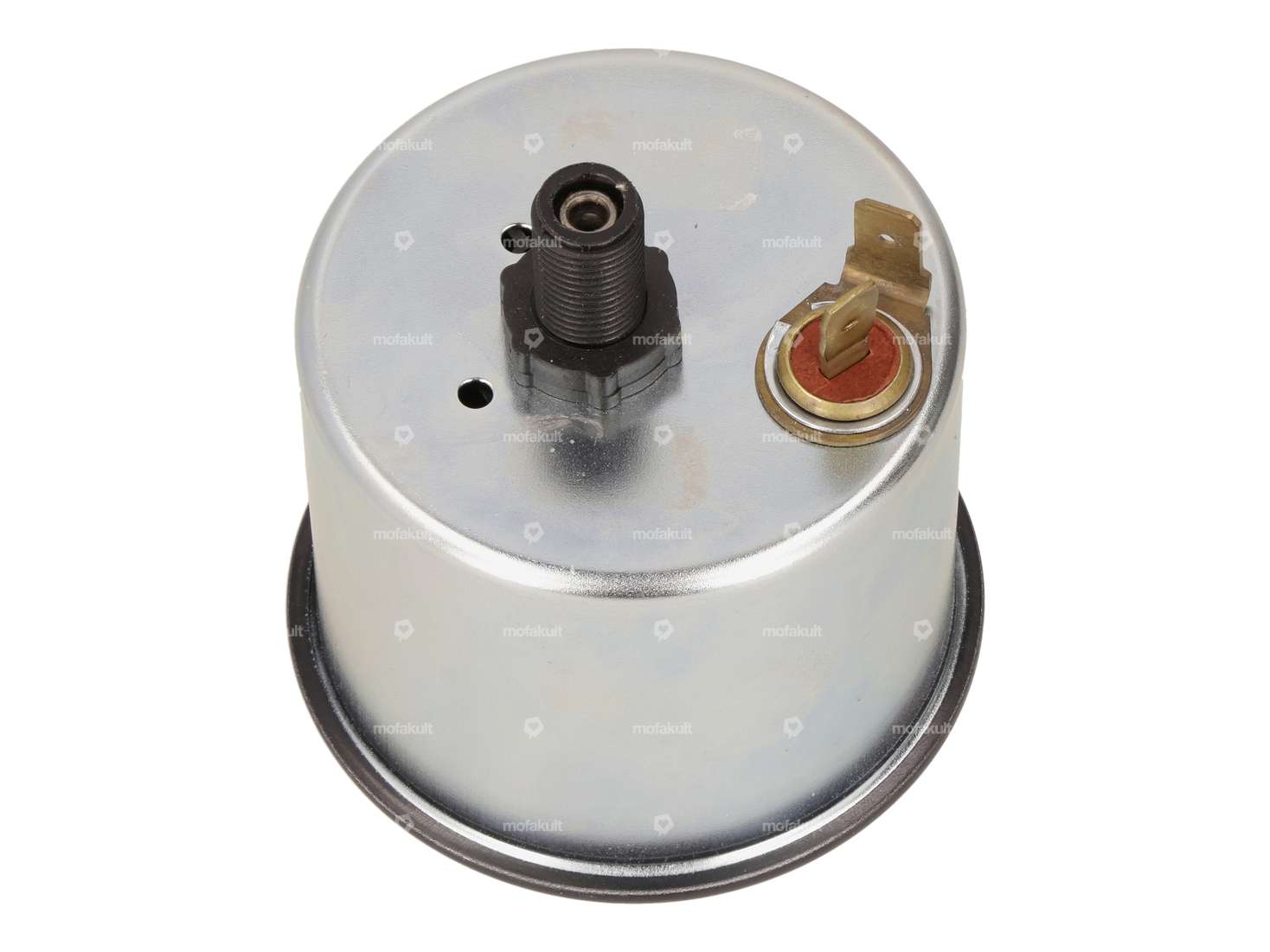 Speedometer 100 km/h Ø 60 mm (black dial) illuminated Carousel Image 2