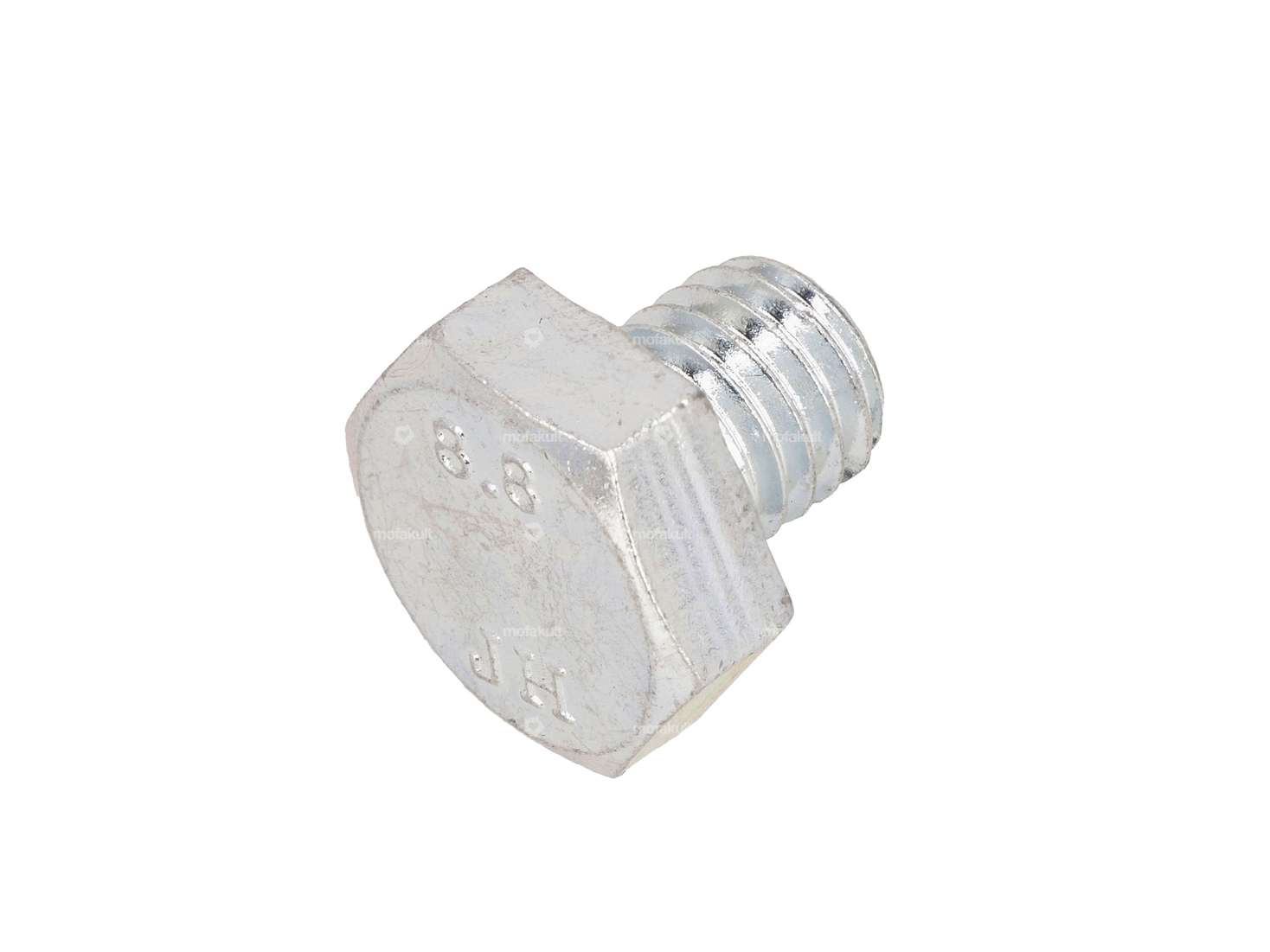 M10x10 hexagon head screw, galvanized Carousel Image 1