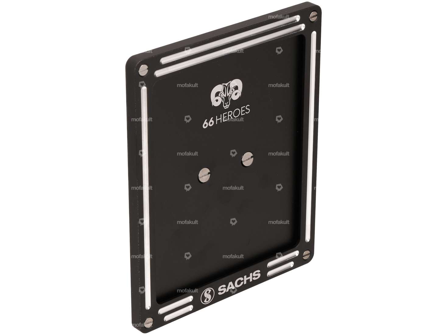 66HEROES Custom number frame "Sachs" black (DE version) Carousel Image 1