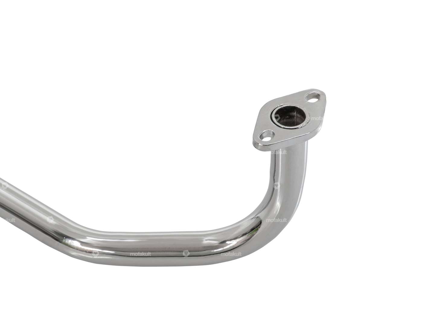 Exhaust 22 mm straight outlet chrome | Tomos Carousel Image 3