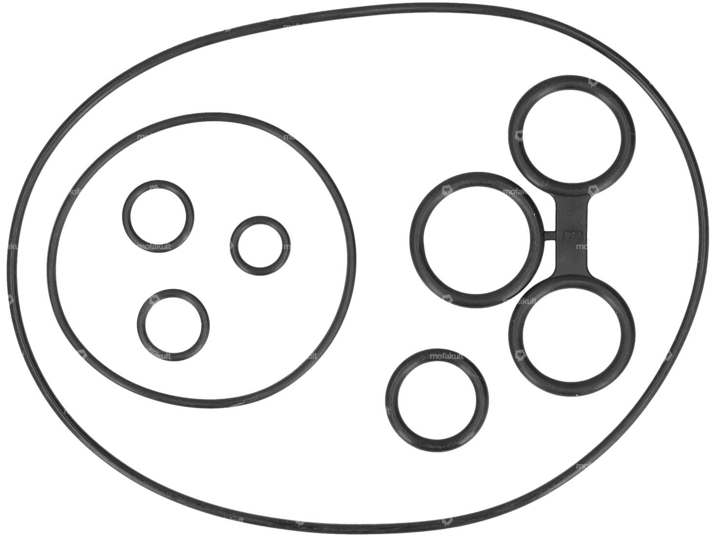 O-ring set engine | Vespa Largeframe Carousel Image 1