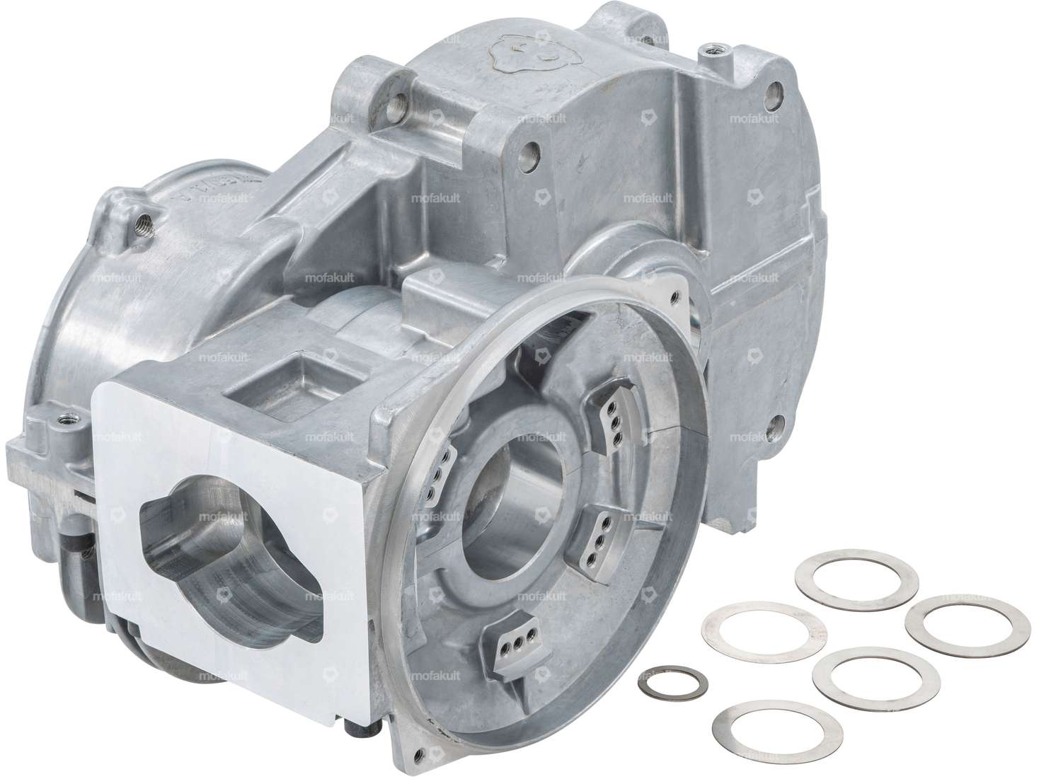 ADDY Racing engine housing E50 4-bearing (without stud bolt hole) | Puch Carousel Image 1
