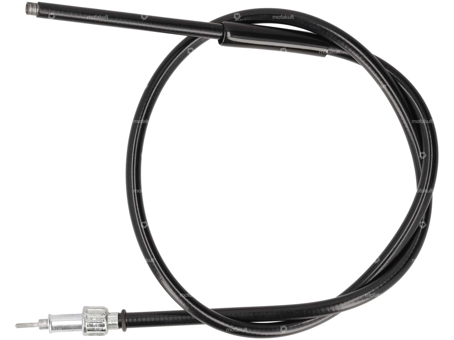 GPO speedometer cable 80 cm black 1.8 mm square (speedometer head side) | Piaggio Ciao Carousel Image 1