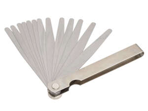 GPO Leaf Gauge Set 0.05–1.00 mm, 13-piece GPO Leaf Gauge Set 0.05–1.00 mm, 13-piece