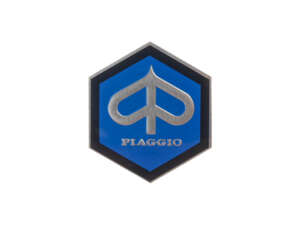Emblem "Piaggio" Ø 48 mm aluminum | Piaggio Ciao, SI, Bravo, Boxer Emblem "Piaggio" Ø 48 mm aluminum | Piaggio Ciao, SI, Bravo, Boxer