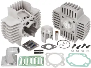 Polini 43.5 mm cylinder kit reed valve with head | Puch Polini 43.5 mm cylinder kit reed valve with head | Puch