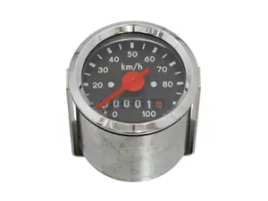 Speedometer 100 km/h Ø 48 mm (black dial) Speedometer 100 km/h Ø 48 mm (black dial)