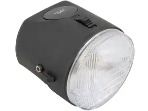 Headlight black matt (3 switch positions) | Piaggio SI Headlight black matt (3 switch positions) | Piaggio SI