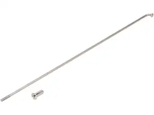 WWS 22" spoke incl. nipple (2.6 x 245 mm) Inox WWS 22" spoke incl. nipple (2.6 x 245 mm) Inox