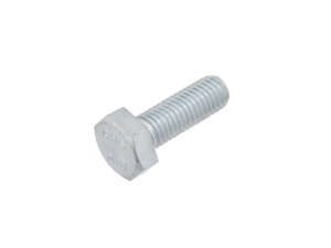 M10x30 hexagon head screw, galvanized M10x30 hexagon head screw, galvanized