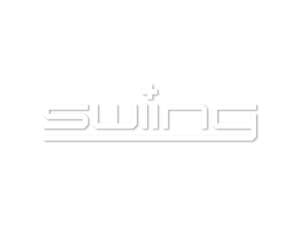 mk-Merch "swiing" Sticker, White, 120 x 32 mm, Vinyl Cutout mk-Merch "swiing" Sticker, White, 120 x 32 mm, Vinyl Cutout