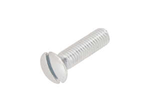M5x20 slotted countersunk head screw, galvanized M5x20 slotted countersunk head screw, galvanized