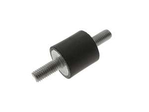Vibration damper, 15 mm, with M5x12 threads on both ends Vibration damper, 15 mm, with M5x12 threads on both ends