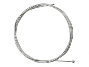 Brake cable Ø 1.8 mm x 185 cm (nipple ball) Brake cable Ø 1.8 mm x 185 cm (nipple ball)