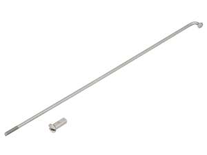 WWS 17" spoke incl. nipple (2.6 x 185 mm) Inox WWS 17" spoke incl. nipple (2.6 x 185 mm) Inox