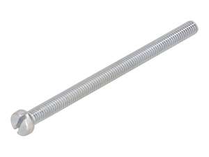 Screw M6x90 cylinder head slot galvanized Screw M6x90 cylinder head slot galvanized