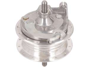 LELEU wheel hub spoke wheel front 28 holes with anchor plate & axle | Puch Maxi N, X30 Chopper LELEU wheel hub spoke wheel front 28 holes with anchor plate & axle | Puch Maxi N, X30 Chopper