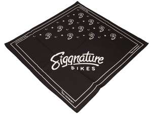 Siggnature bandana black / cream 50 x 50 cm Siggnature bandana black / cream 50 x 50 cm