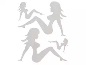 "Pin-up" adhesive set white "Pin-up" adhesive set white