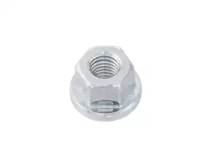 Flange nut M8 medium-high galvanized (10 strength) Flange nut M8 medium-high galvanized (10 strength)