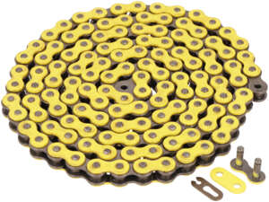 KMC drive chain yellow 415H (reinforced) 128L KMC drive chain yellow 415H (reinforced) 128L