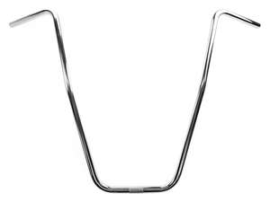 Handlebar fork plate 66 cm curved chrome Handlebar fork plate 66 cm curved chrome