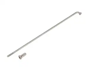 GPO spoke single incl. nipple (2.9 x 157 mm) rear wheel Inox | Piaggio Ciao, Bravo, Boxer GPO spoke single incl. nipple (2.9 x 157 mm) rear wheel Inox | Piaggio Ciao, Bravo, Boxer