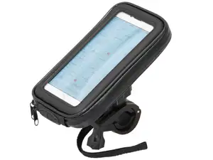 GPO cell phone holder up to 5.5" (waterproof)e handlebar mount, 360° rotatable GPO cell phone holder up to 5.5" (waterproof)e handlebar mount, 360° rotatable
