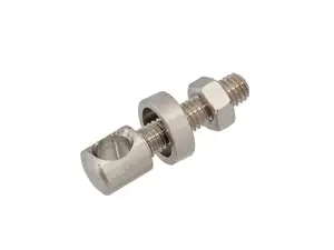 Strut bolt M5x20 nickel-plated brass Strut bolt M5x20 nickel-plated brass