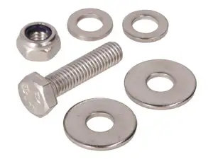 Screw set rear fender Inox original | Piaggio Ciao Screw set rear fender Inox original | Piaggio Ciao