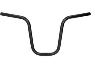 Handlebar fork plate 30 cm curved black Handlebar fork plate 30 cm curved black