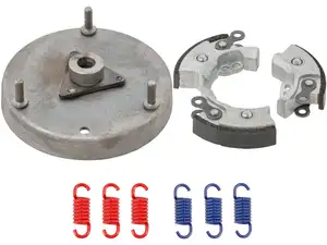 GPO clutch facings mono with reinforced springs & starter bell | Piaggio Ciao, SI, Bravo, Boxer GPO clutch facings mono with reinforced springs & starter bell | Piaggio Ciao, SI, Bravo, Boxer