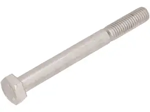 M8x80 hexagon head screw with stainless steel shank M8x80 hexagon head screw with stainless steel shank